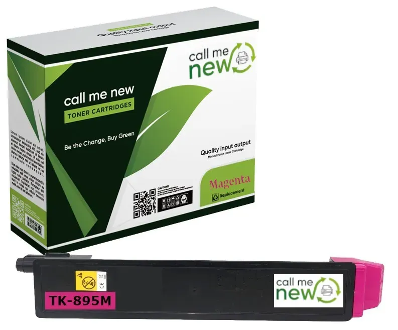 Callmenew Toner für Kyocera TK-895 magenta FS-C 8020 8025 8520 8525