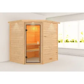 Karibu Elea inkl. LED-Dachkranz