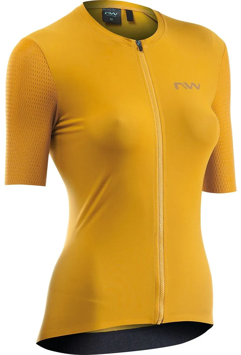 Northwave Extreme 2 Woman Jersey Short Sleeve ochre (63) M