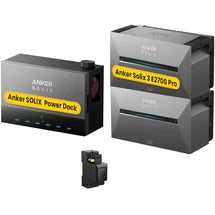 Anker SOLIX Solarbank 3 E2700 Pro 2x 2,68 kWh inkl. Power Dock + Smarter Zähler