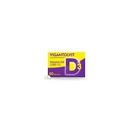 Procter & Gamble Vigantolvit 2000 I.E. Vitamin D3 Kapseln 60 St.