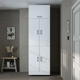 roomart DORA-II Waschmaschinenschrank 70 x 73,8 x 60 cm Weiß