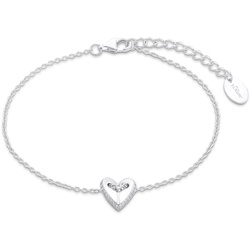 s.Oliver Damen Armband 2035758 Herz Silber Zirkonia