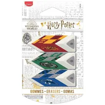 Maped Radierer HARRY POTTER Pyramide 3 St. Mehrfarbig