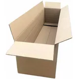 Faltkarton 1200x300x(100)-300mm mit variabler Höhe 2-wellig braun