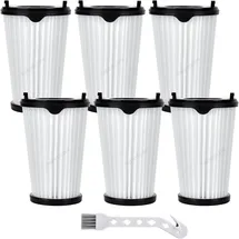 Rebirthcare 6 Stück Filter für AEG Ergorapido Akkustaubsauger Zubehör AEF150 CX7 Flexibility Animal Ersatzfilter für alle CX7-2 & QX8 Animal X Power CX7-2-45an CX7-2-i360 CX7-2-s360