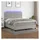 vidaXL Boxspringbett 180 x 200 cm Hellgrau