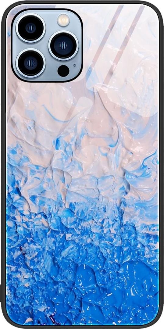 König Design Hülle Handy Schutz für Apple iPhone 12 13 14 Pro Max mini Plus Case Glas Cover (iPhone SE (2022), iPhone SE (2020), iPhone 8, iPhone 7), Smartphone Hülle