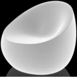 Vondom »STONE« Outdoor Lounge Sessel LED-Beleuchtung Weiß LED