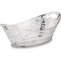 Silver life style collection Brotkorb Oval 30,0 x 18,0cm, H 10,5cm versilbert