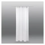 BestLivings Schlaufenschal Noella Transparent 140x245cm, Farbe: weiß - reinweiß,
