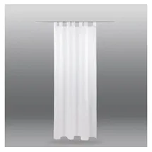 BestLivings Schlaufenschal Noella Transparent 140x245cm, Farbe: weiß - reinweiß,