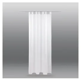 BestLivings Schlaufenschal Noella Transparent 140x245cm, Farbe: weiß - reinweiß,