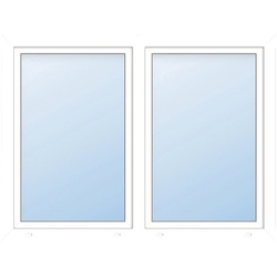 Meeth Wohnraumfenster »77/3 MD«, Gesamtbreite x Gesamthöhe: 145 x 85 cm, 2-flügelig, Dreh-Kipp/Dreh-Kipp - weiss