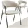 Tectake tectake® Armlehnstuhl, Webstoff, gepolstert, schlanke Stahlbeine, 60 x 58 x 85 cm