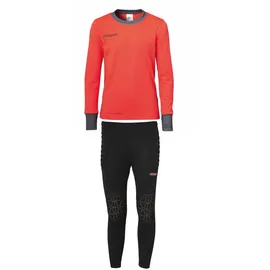 Uhlsport Score Torwart-Set Junior Fluo Rot/Grau 116