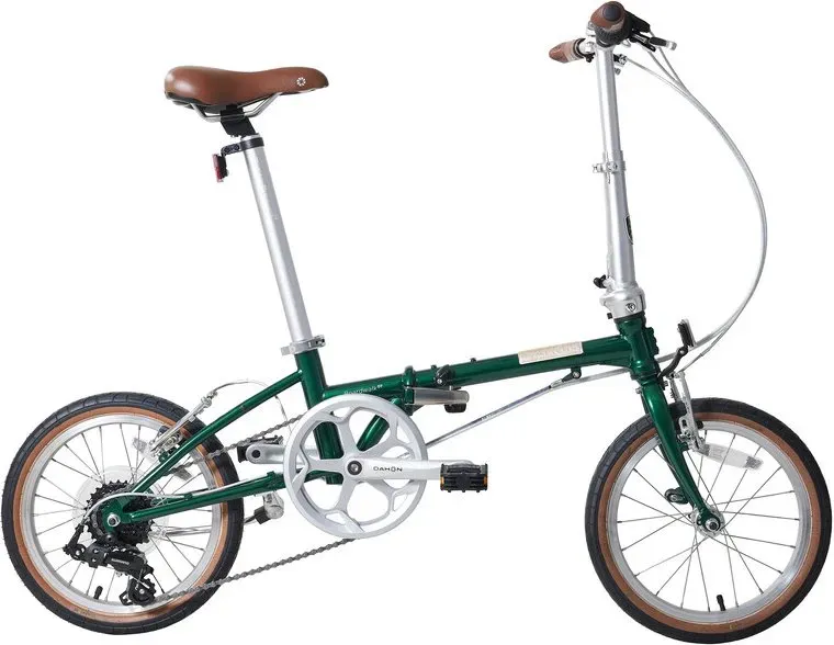 DAHON Faltrad Boardwalk D7 Green Sheen 16 Zoll x 1,5 Zoll Reifen