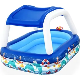 BESTWAY Sea Captain Baby-Pool 213 x 155 x 132 cm (282L)