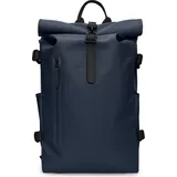 Rains Rucksack Rolltop Large Blau
