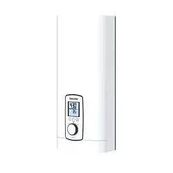 STIEBEL ELTRON Vollelektronischer Durchlauferhitzer DHE 18/21/24 kW,   immer gradgenaue Wunschtemperatur, ECO-Modus, Multifunktionsdisplay, 2 Memory Tasten, Wellness-Programme, 202656