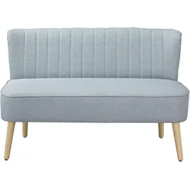 Homcom Sofa, Holz, Stoff, Schaumstoff