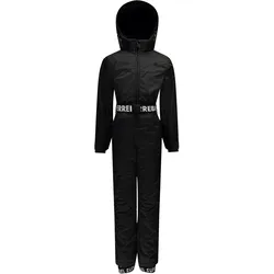 SuperRebel SUIT Skianzug Kinder in black, Größe 140 - schwarz