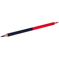 Pelikan 810845 Buntstifte (dünn, dreieckig) 1 Stück zweifarbig rot