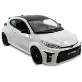 MAISTO 532909 - Toyota GR Yaris 1:24 weiß