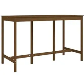 vidaXL Bartisch 180 x 110 x 80 cm Honigbraun
