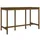 vidaXL Bartisch 180 x 110 x 80 cm Honigbraun