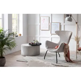 SalesFever Coffeetable Grau MDF 70 x 44 cm