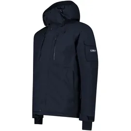 CMP Man Jacket Fix Hood Skijacke Black/Blue 58