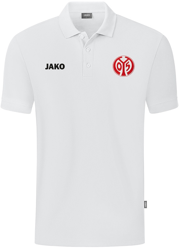 JAKO 1. FSV Mainz 05 Organic Poloshirt 2023/24 000 - weiß M