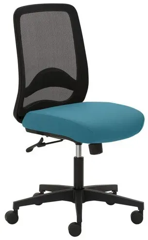Mayer Drehstuhl myTriton 2218 mit niedrigem Netzrücken Türkis