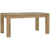 Forte Esstisch ausziehbar, Holzwerkstoff, Artisan Eiche, 75,9 x 160,4 x 90,4 cm