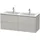 Duravit L-Cube Waschtischunterschrank 4 Schubkästen, wandhängend Betongrau Matt