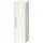 Duravit D-Code Halbhochschrank 40 x 132 x 36 cm Weiß Hochglanz Glas/Holz