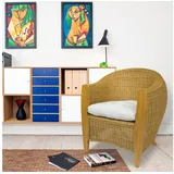 Sedex Relaxsessel Bari loog 77 x 83 x 75 cm mit Kissen