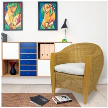 Sedex Relaxsessel Bari loog 77 x 83 x 75 cm mit Kissen