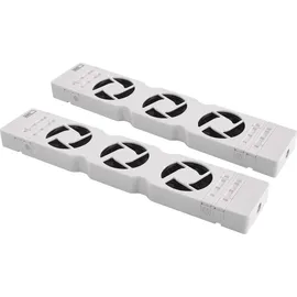 EMOS Heizung-Ventilator DUO 2 Stück Luftdurchfluss 36 m3/h