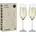 3924001 Champagnerglas 400 2er Set Organix Nr 1 organische Farbe Grün 45 recyceltes Glas Made in Germany