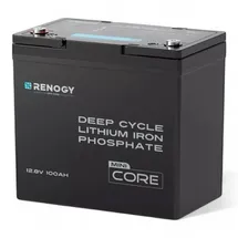 Renogy 12V 100Ah LiFePO4 Batterie 1,2 kWh