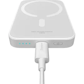 Baseus P10059002223-00, 6000 mAh, Wireless charging, 20 W White