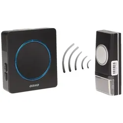 Funkklingel OPERA AC kabellose Türklingel mit Batterie und mit learning System 4139