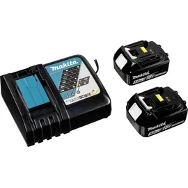 Makita DHR243RTJW inkl. 2 x 5,0 Ah + Makpac + Schnellladegerät + Staubabsaugung