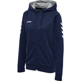 hummel GO Baumwoll Kapuzenjacke Damen india ink XS