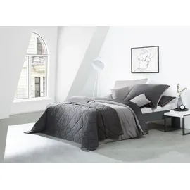 FLEURESSE Lech W 4158 anthrazit-granit 240 x 220 cm + 2 x 80 x 80 cm