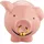 Alessi Happy Eternity Baby Maialino Portafortuna Krippenfigur