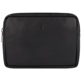 Esquire Eco Gürteltasche Leder 13 cm black