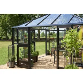 Juliana Extra Tür-Set für das Gewächshaus Grand Oase 18,8 m2 Schwarz